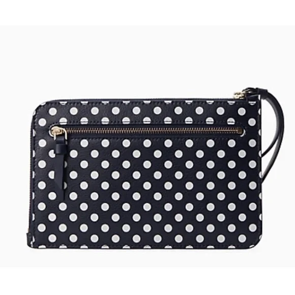 🆕 KATE SPADE I-ZIP WRISTLET - inchworm enchanted forest collection - Picture 3 of 8